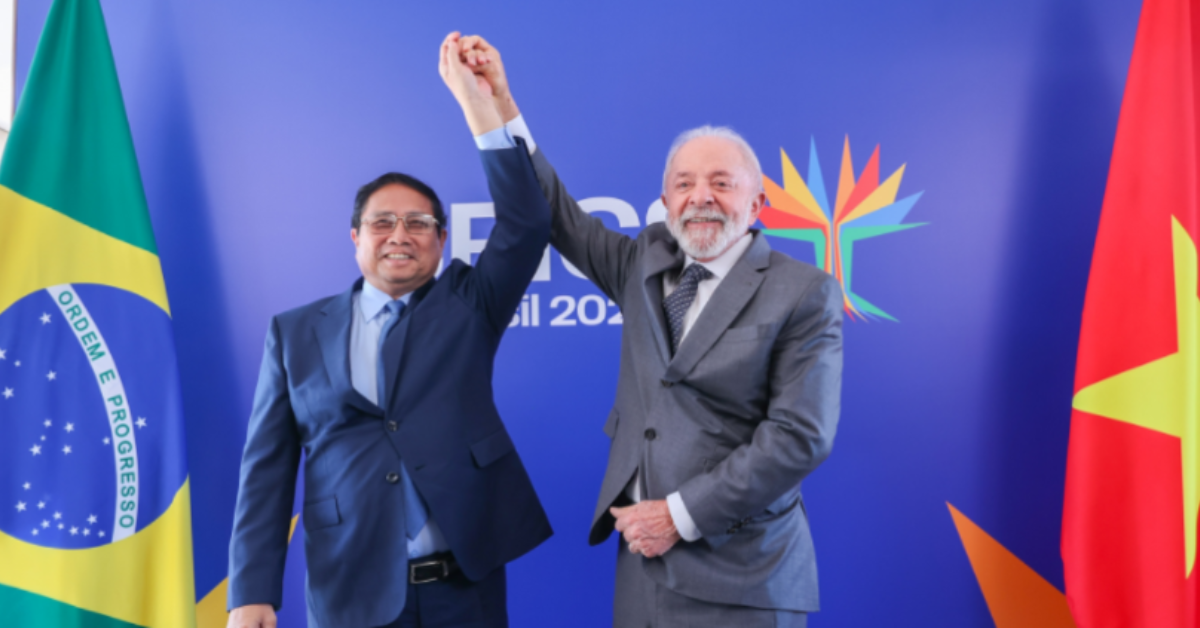 2. Thủ tướng Phạm Minh Chính và Tổng thống Brazil Lula da Silva tại thành phố Rio de Janeiro ngày 5 7