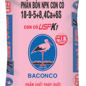 NPK CON CÒ 18-9-5+8,4Ca+6S (USP K1)