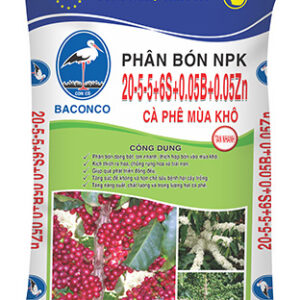 NPK CON CÒ 20-5-5+6S+0,05B+0,05Zn